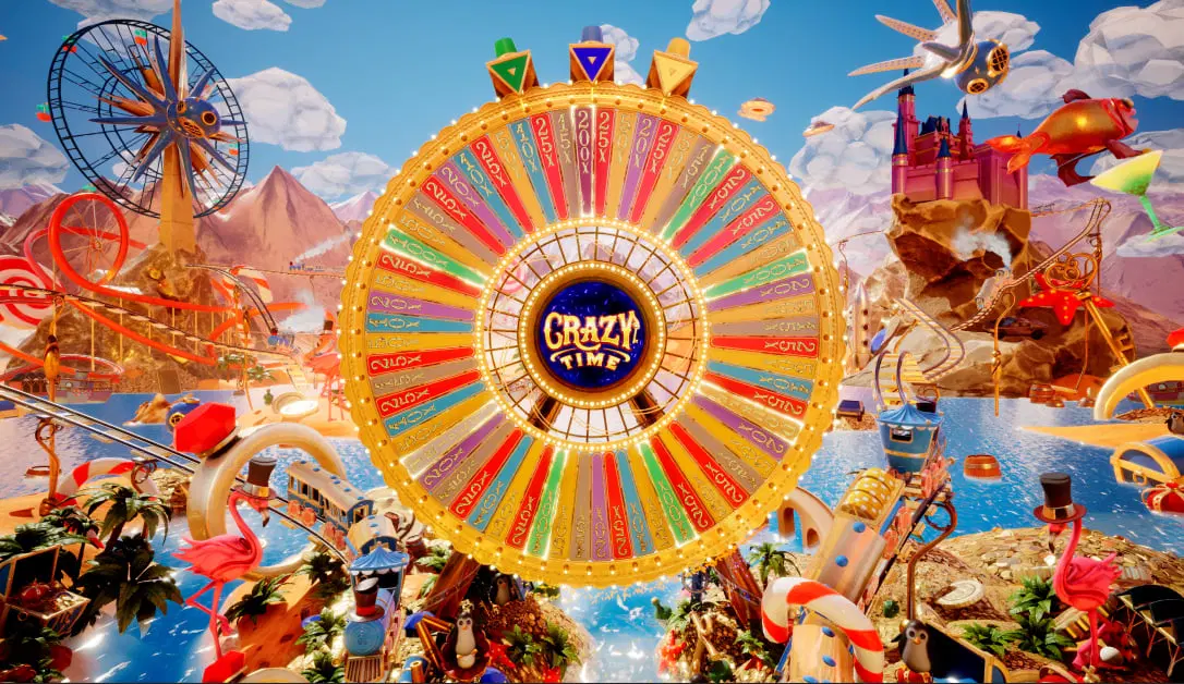 Crazy Time su dispositivi mobili